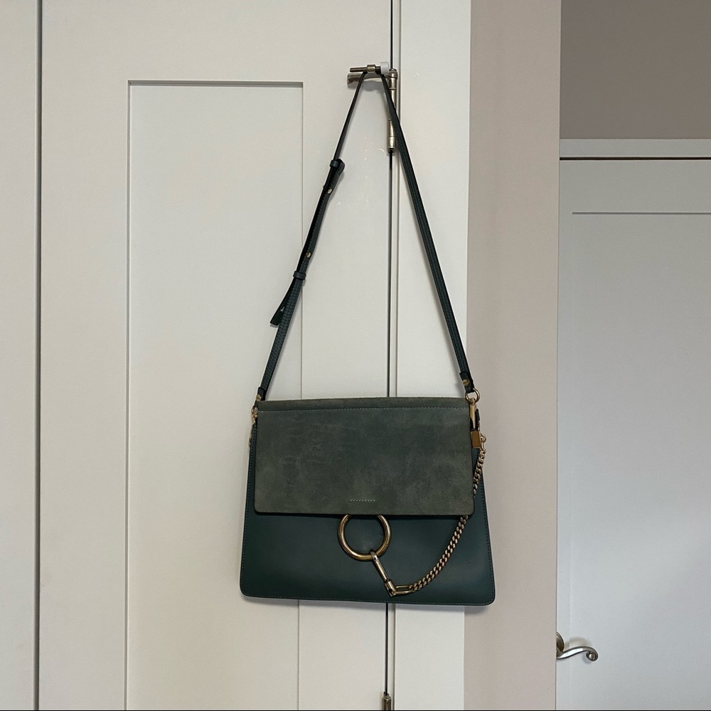 Chloè Faye Medium Leather Shoulder Bag